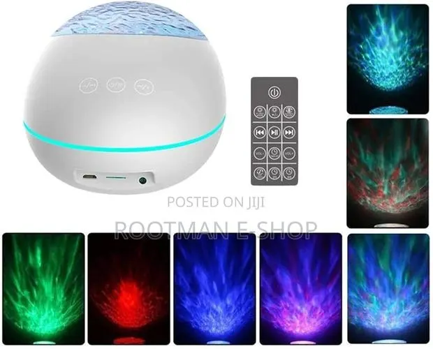 Lucky Stone Remote Control Projection Lamp 8 Light Modes · Photo 1