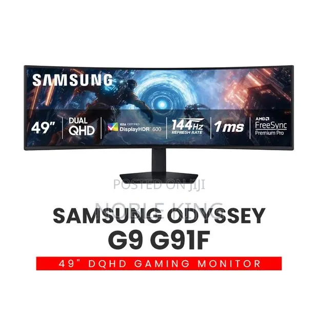49 Inch Odyssey G9 G91f DQHD | 144hz | Curved | Gaming Monitor · Photo 1