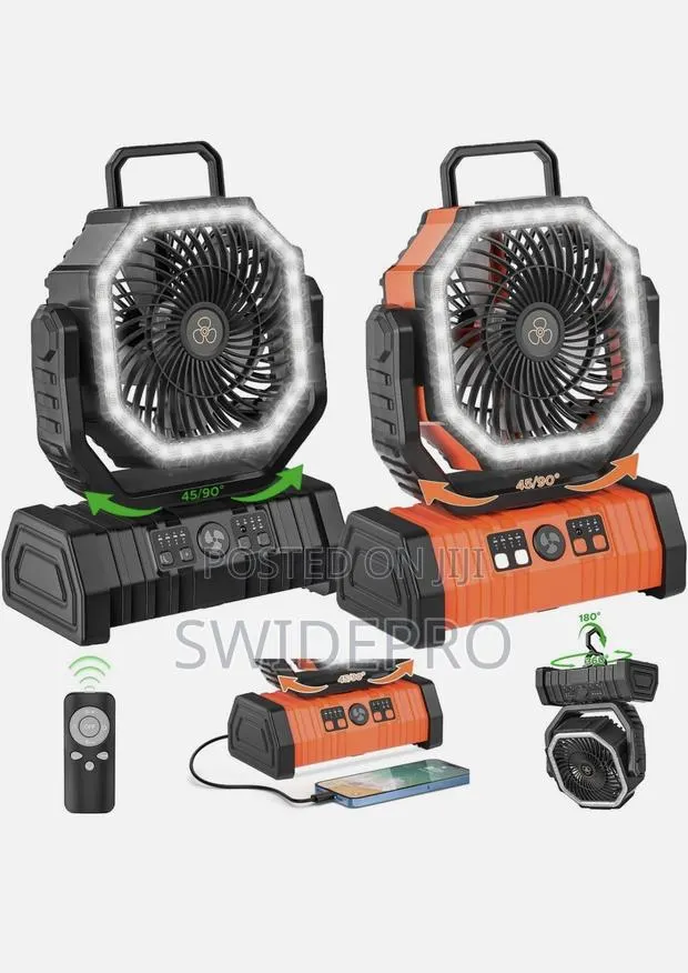 Rechargeable Table Top Camping Fan · Photo 1
