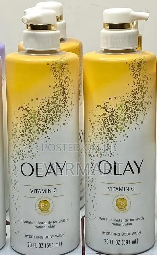 Olay Vitamin C + B3 Hydrating Body Wash – 591ml · Photo 1
