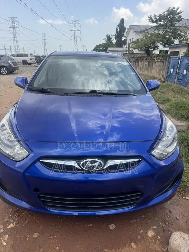 Hyundai Accent 2014 Blue · Photo 1