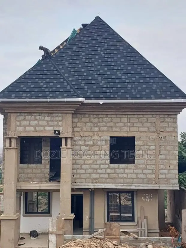 Stone Coated Roofing Sheet Installed by Dozie Roofing Tech · Photo 1