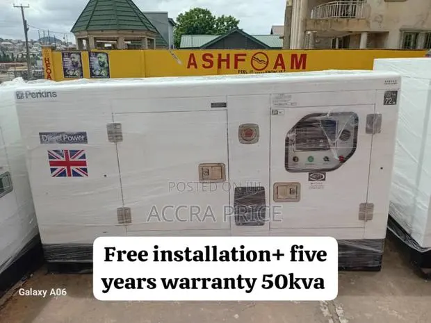 Worldbest Perkins Power 50kva Perkins Diesel Generator · Photo 1