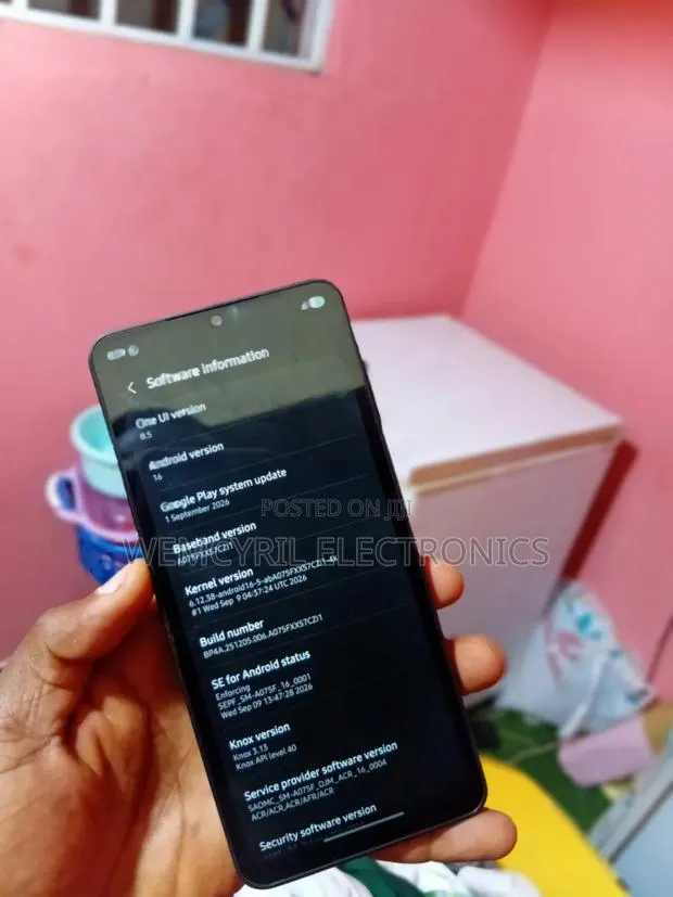 Samsung Galaxy A07 64 GB Black · Photo 1