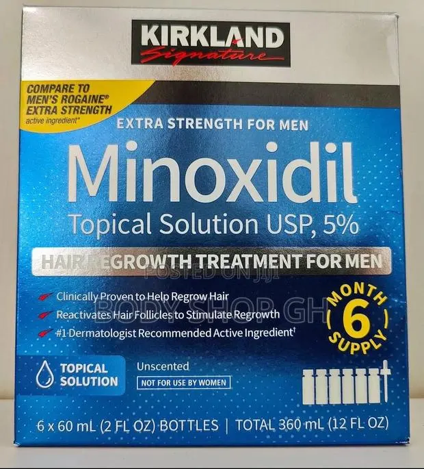 Full Box of Kirkland Minoxidil 5% Topical Solution [ 6 PCS ] · Photo 1
