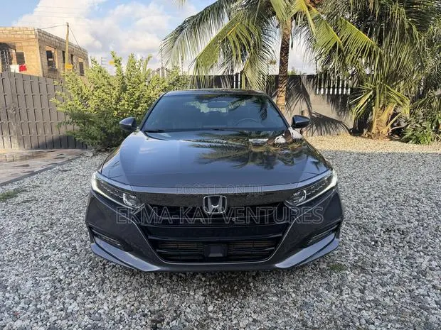 Honda Accord Sport 2018 Black · Photo 1