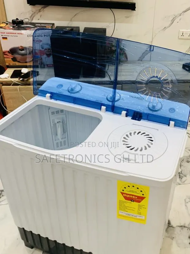 Fast Spin Wash (7kg) Nasco White WashingMachine · Photo 1