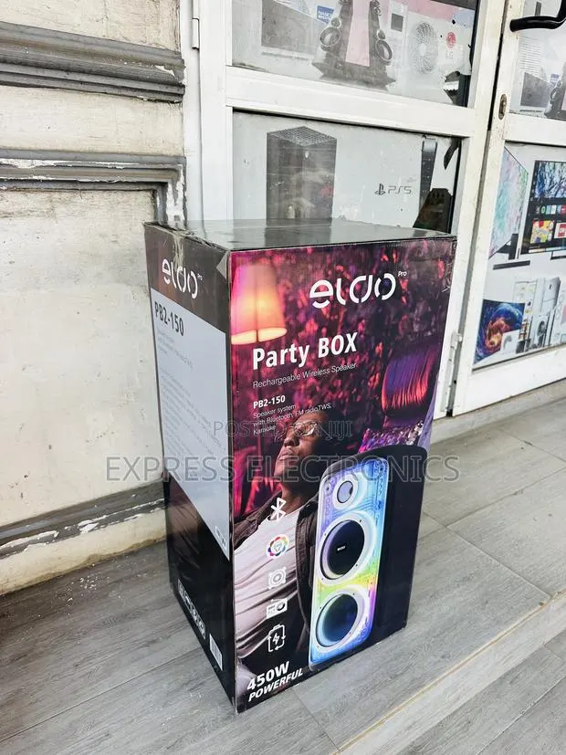 Call and Order for Eldo Rechargeable Speaker Pb2-150 Double 8" · Photo 1