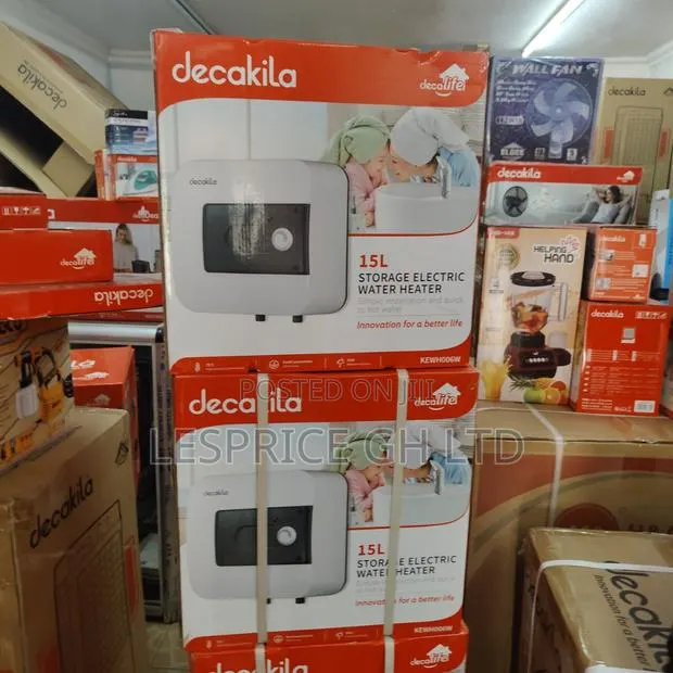 Monster Performance 15L Storage 1500W Decakila Electric Water Heater · Photo 1