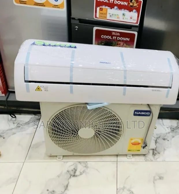 Original Fast Nasco 2.5hp Split Ac R410 Gas [Nas -K24blanc-R410] · Photo 1