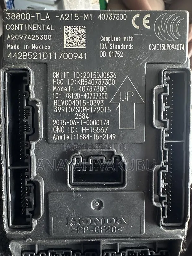 2017-21 Honda CRV BCM · Photo 1