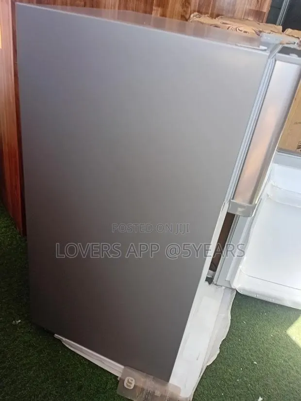 Original Roch Mini Refrigerator Silver Metallic Refrigerator · Photo 1