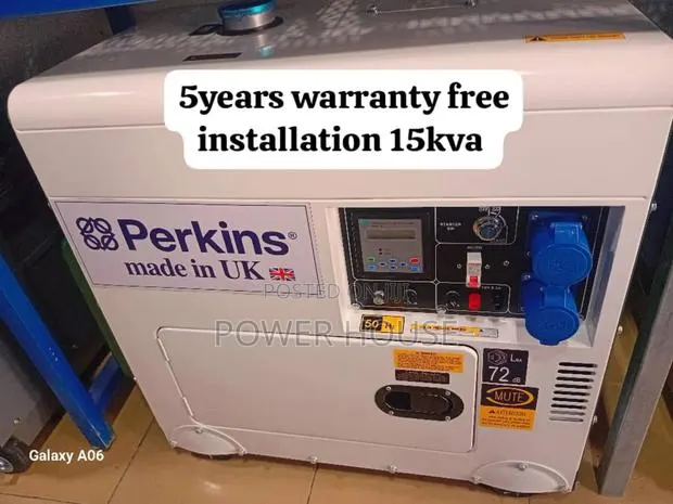 Elegant Omega 15kva 16500watts Diesel Perkins Generator · Photo 1
