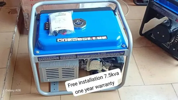 ECOOLMAX 8500W Portable Petrol Generator – High Performance 7.5kva · Photo 1