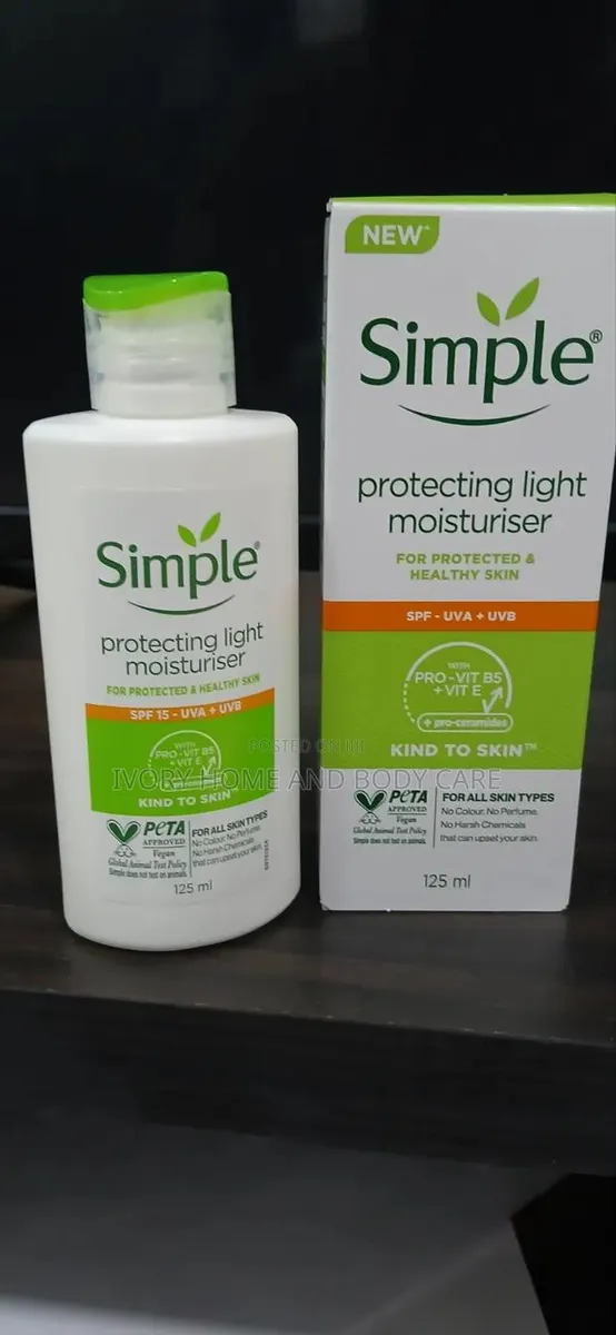Simple Protecting Light Moisturiser 125ml · Photo 1