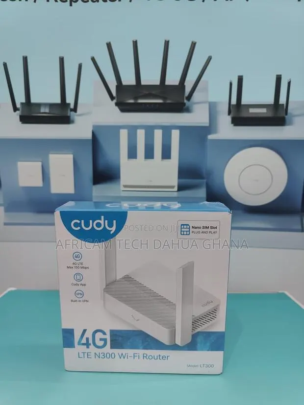 Cudy 4G N300 Wi-Fi Router With USB-C Power Input · Photo 1