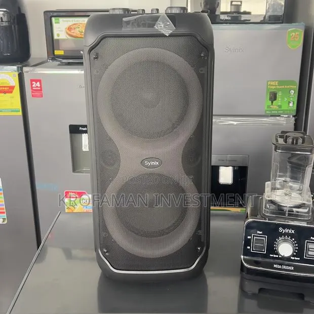 Syinix Party Speaker With Microphones · Photo 1