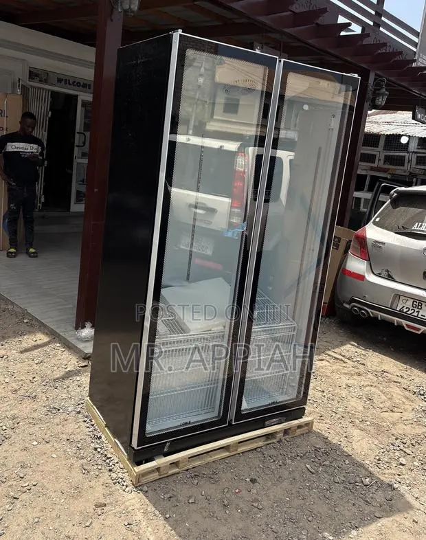Shop Durable Pearl PVC-801-27AA Display Refrigerator(Black).. · Photo 1