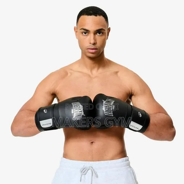 Boxing Training Gloves - Black · Photo 1