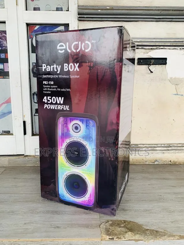 Eldo Speaker Rechargeable Pb2-150 Double 8" · Photo 1