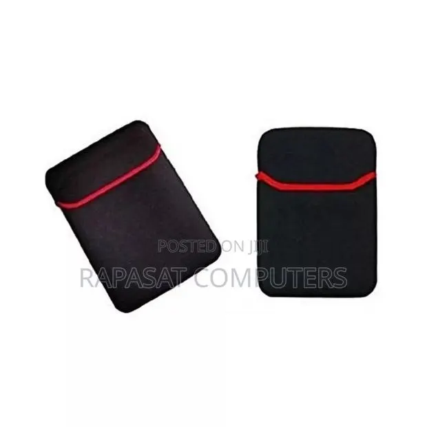 Laptop Sleeve Bag [11.6", 10.1", 7"] (Black and Red) at 60 Cedis Per 1 · Photo 1