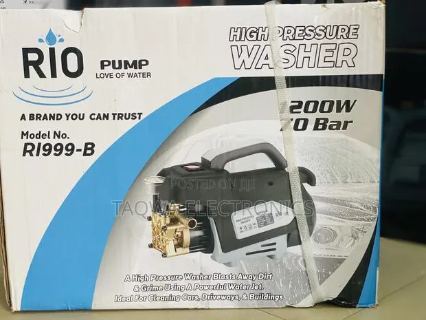 Rio Electric High Pressure 1.61 HP Water Pump · Photo 1