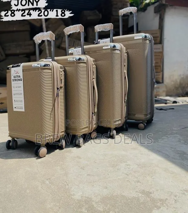Original Ultra Strong 4set Gold Unbreakable Traveling Bag · Photo 1