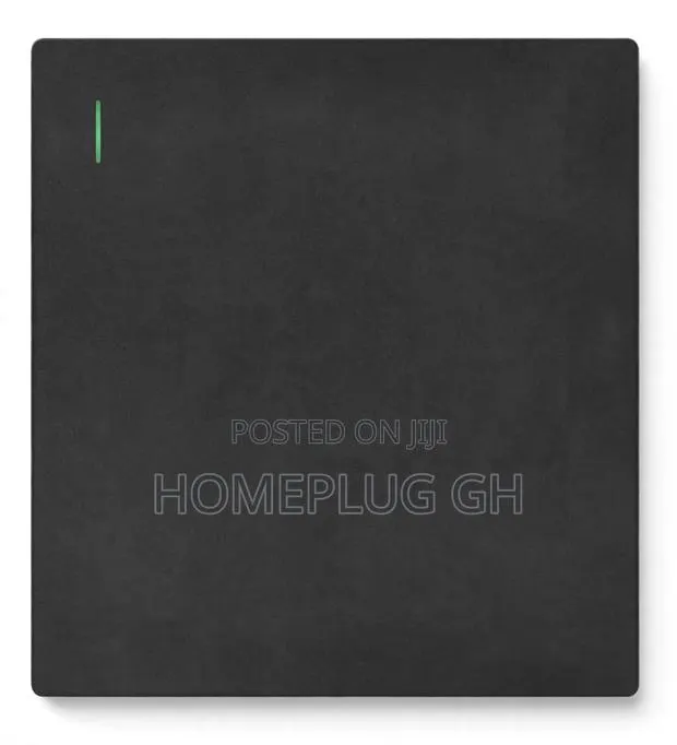 Light Switch 1 Gang – Black (F1-B-01) · Photo 1