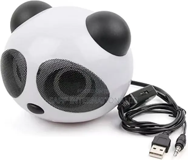 ☆Mini Hifi Panda/Astronaut Robot Multimedia Usb Pc/Laptop Speakers☆ · Photo 1