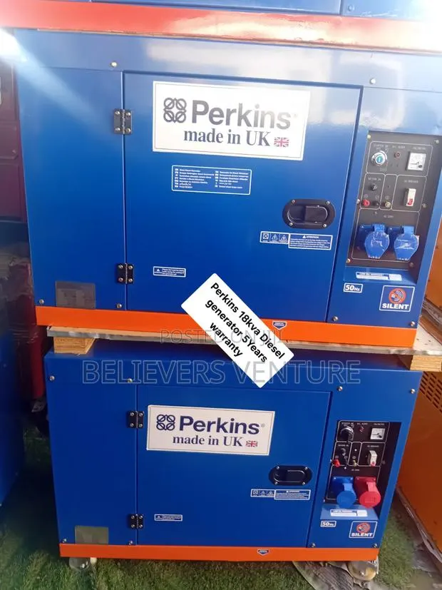 Perkins 18kVA Generator – Quality Diesel Power for Home and Office · Photo 1