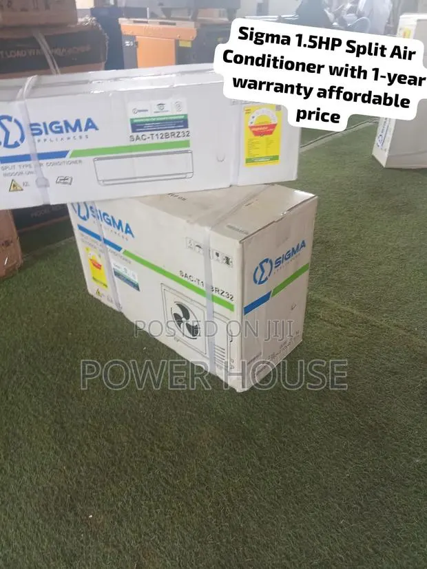 "Quality-Crafted Sigma 1.5HP Split AC for Fast, Efficient Cooling · Photo 1