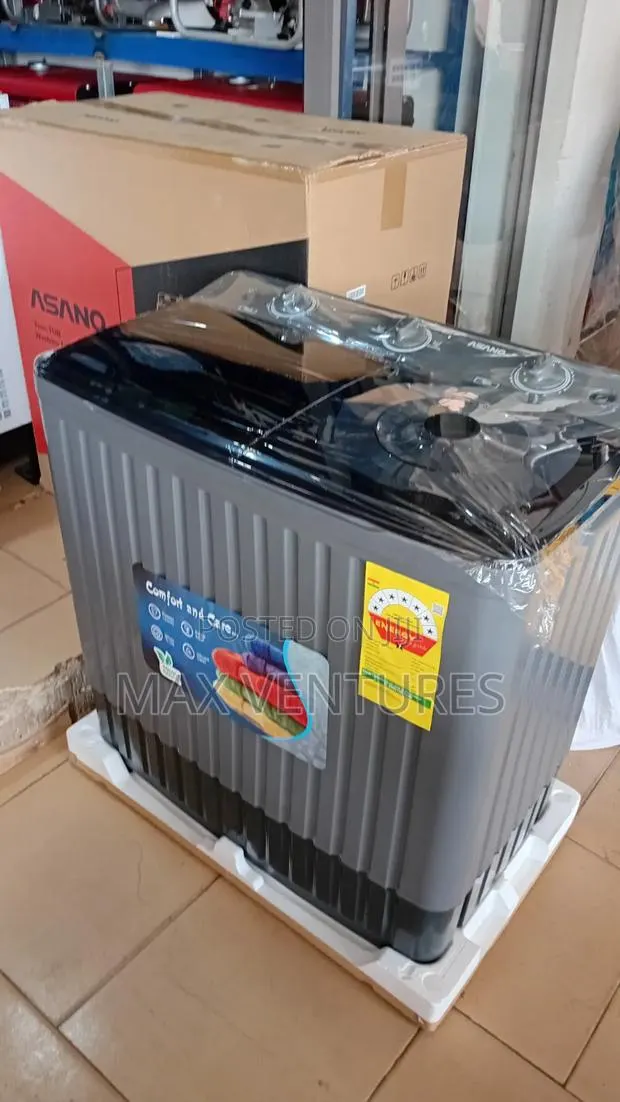 Asano 10kg Heavy Duty Semi Automatic Washer 10kg AS-SX10G 72dB Noise · Photo 1