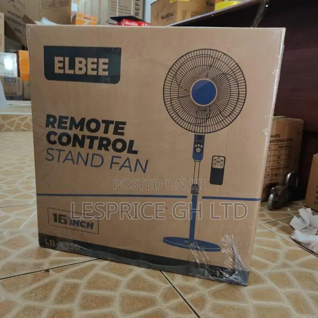 Supper Efficient 16inch Remote Controlled Standing Fan From Elbee · Photo 1