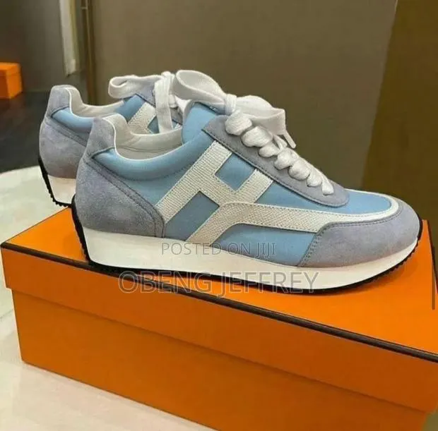 Original Hermes Kris Gray/Blue · Photo 1