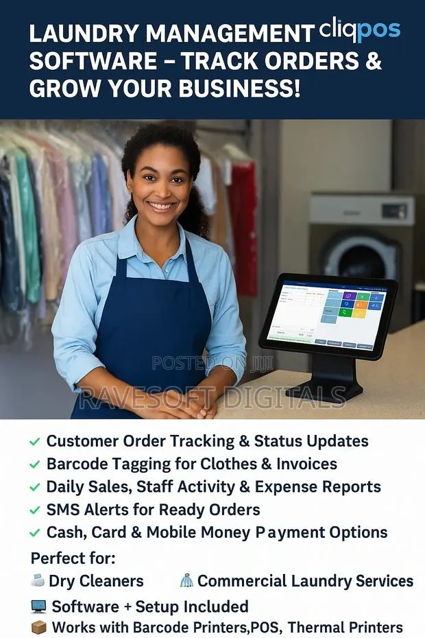 Laundry Management Software – Track Orders Grow! · Photo 1