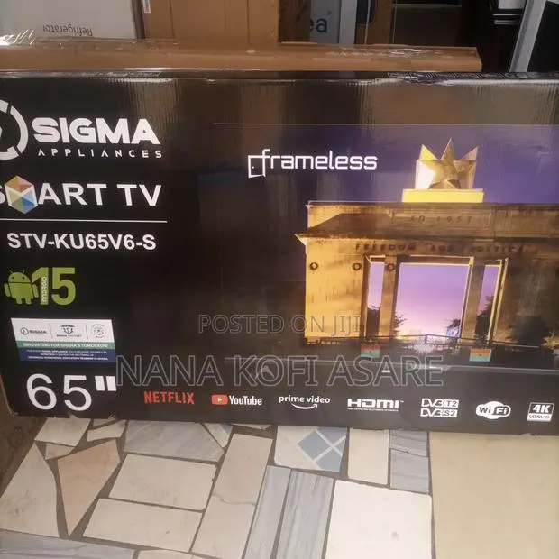 Sigma 65inch Smart Tv Android 15 · Photo 1