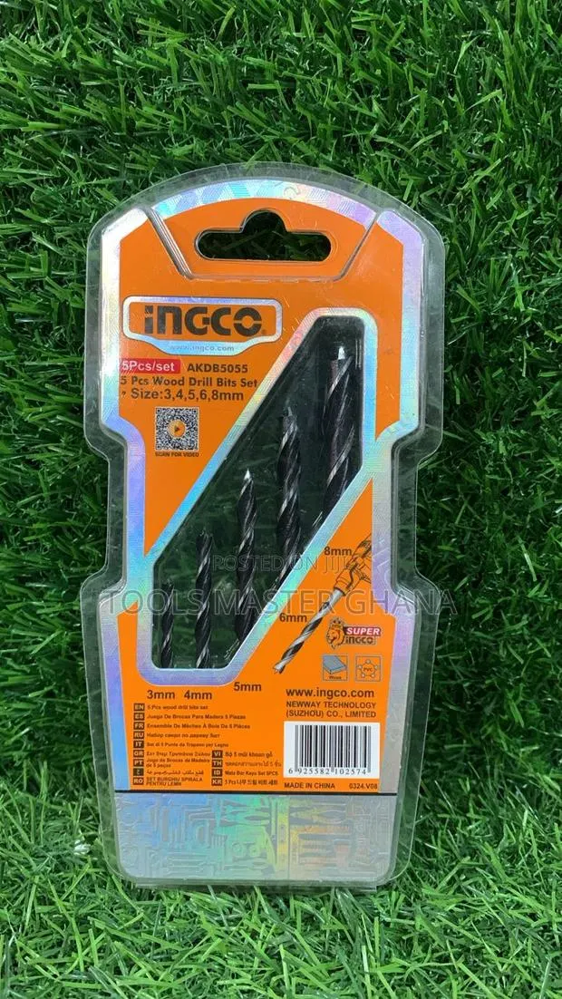 5 Pcs Wood Drill Bits - Akdb5055 · Photo 1