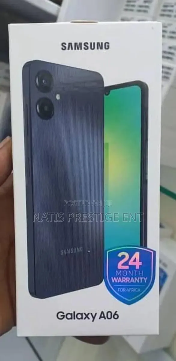 New Samsung Galaxy A06 128 GB Black · Photo 1
