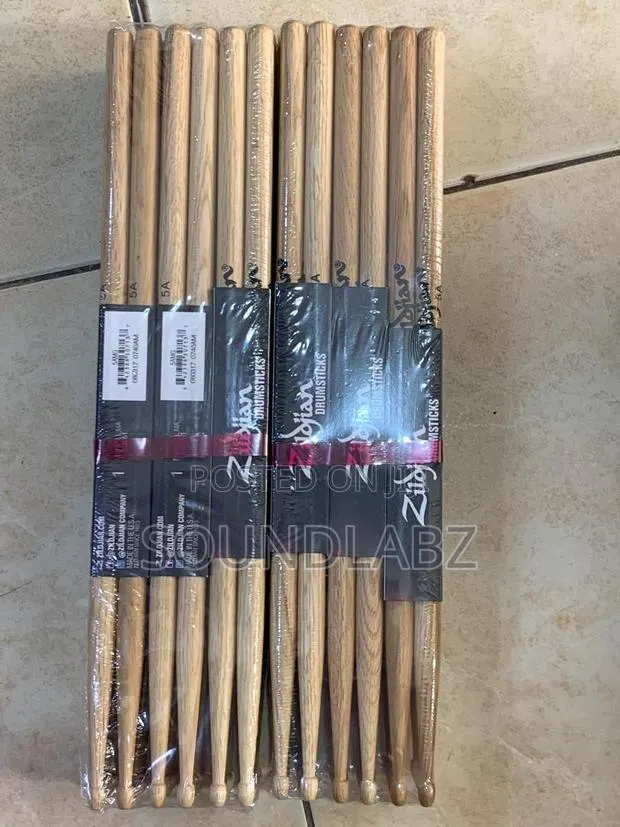 Zildjian 5A Drumsticks (1pack) - 12pieces · Photo 1