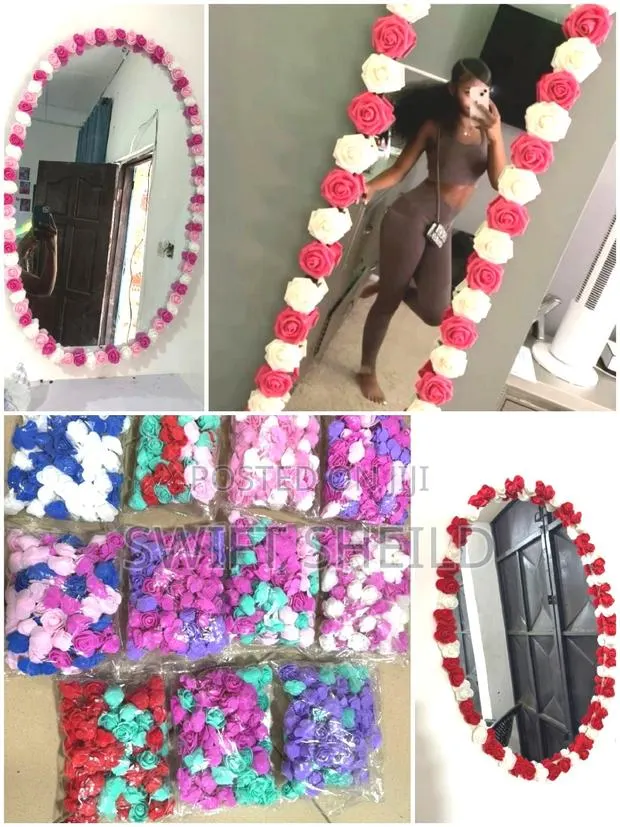100 Peice Mirror Flowers · Photo 1