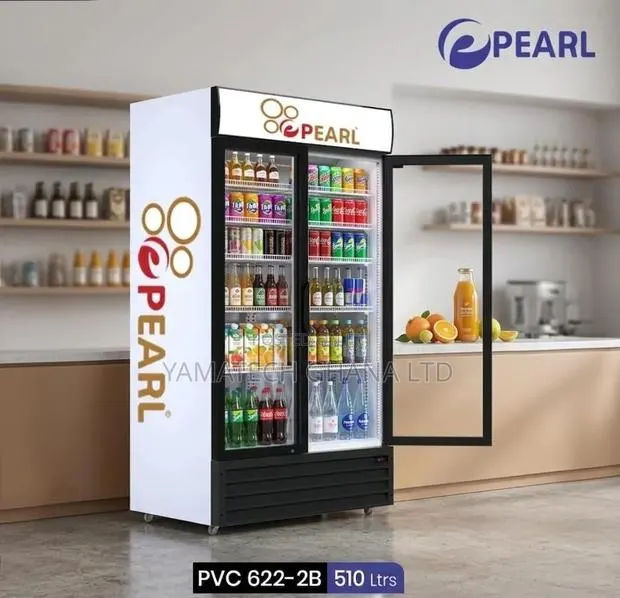 Pearl 510 Litre Double Door Display Fridge · Photo 1