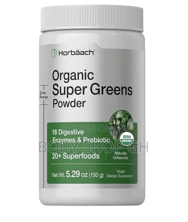 Organic Greens With 20+ Superfoods, 18 Digestive Enzymes + Prebiotics · Photo 1