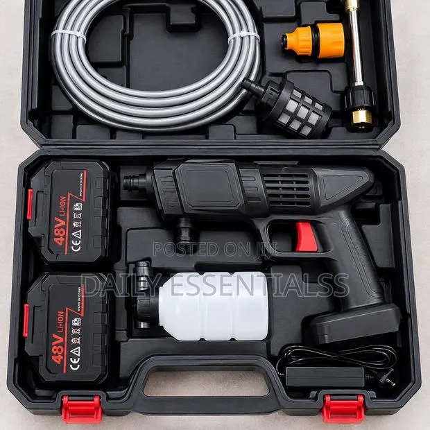 Cordless High Pressure Washer 48V – 2 Batteries · Photo 1
