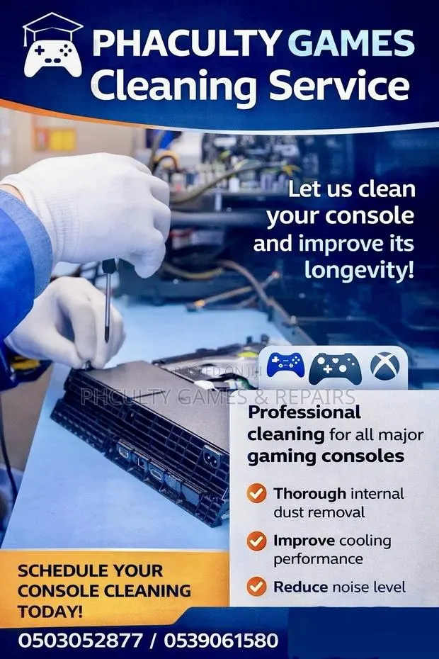 Game Console Cleaning Repair Service · Photo 1