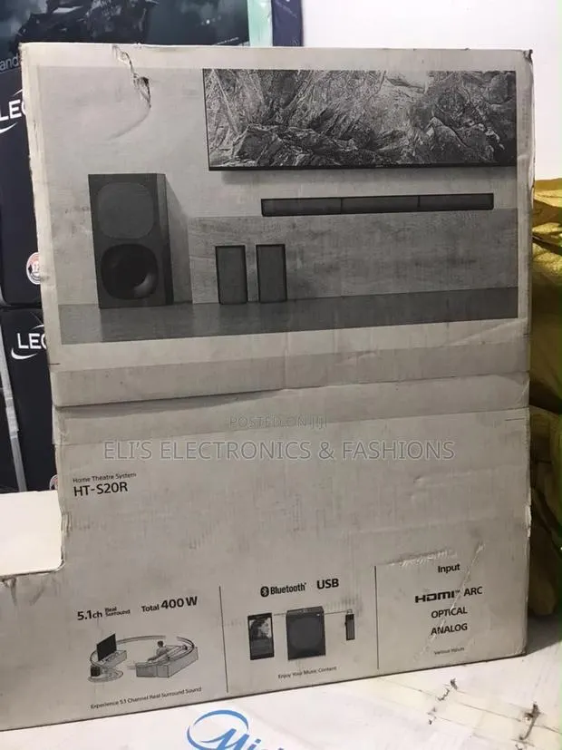 Sony 5.1inch 400w Bluetooth Sound Bar · Photo 1
