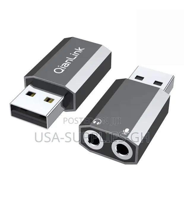 Qianlink Usb to 3.5mm Audio Adapter From Usa · Photo 1