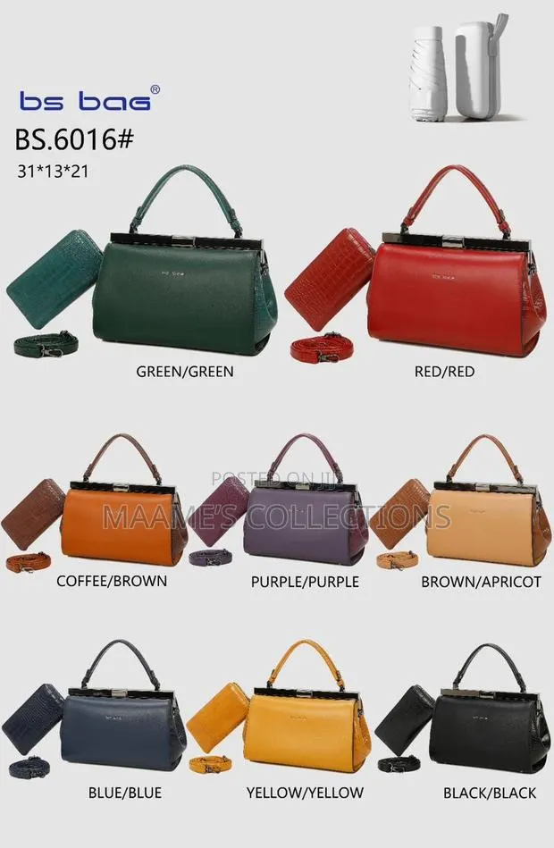 Quality Bs Bag Top-Handle Women’S Handbag With Purse and Long Strap · Photo 1
