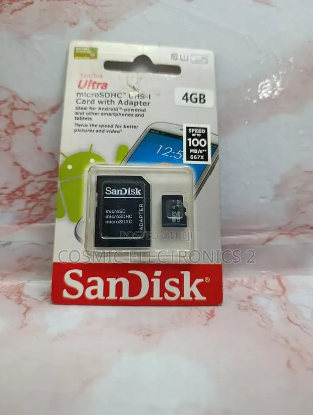SanDisk Ultra 4GB microSDHC UHS-I Memory Card · Photo 1