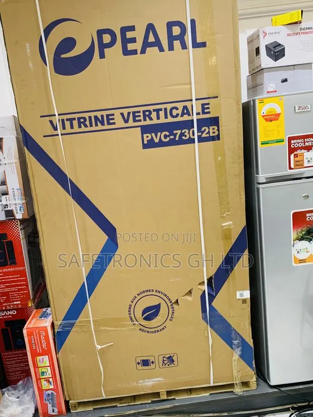 Super Best Pearl PVC-730-2b Double Door Display Fridge · Photo 1
