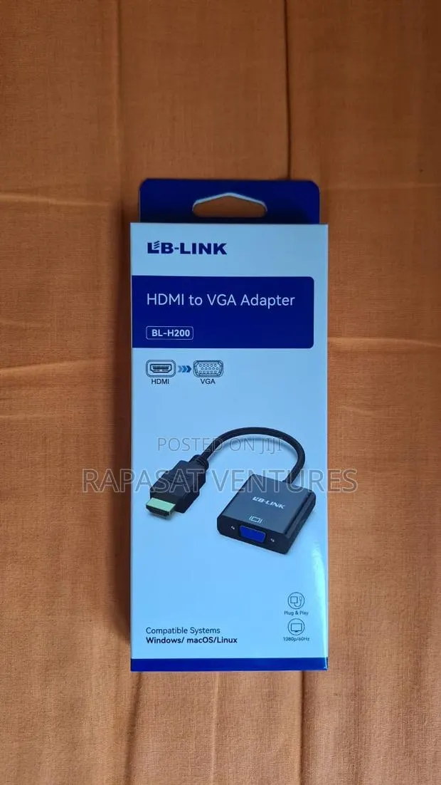 Lb-Link Hdmi Male to Vga Female With Audio Adapter Bl-H200 · Photo 1